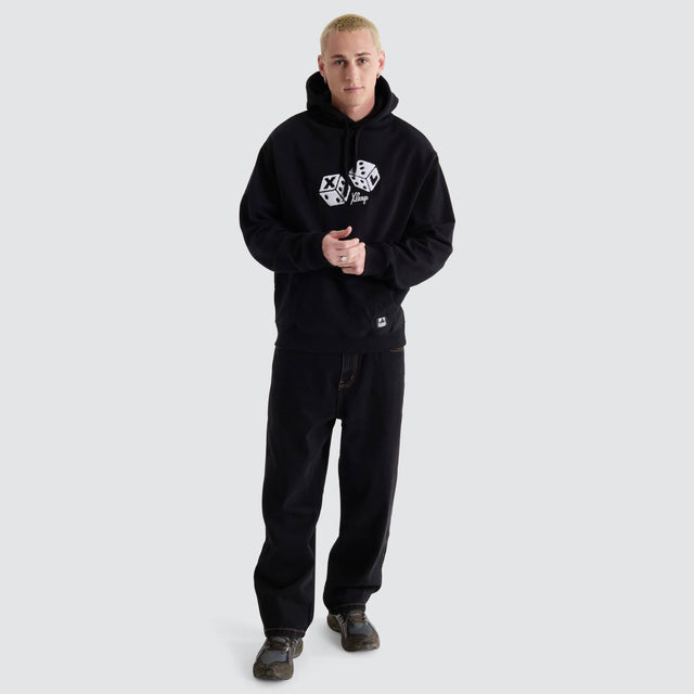 XLarge XL Dice Hood Pigment Black