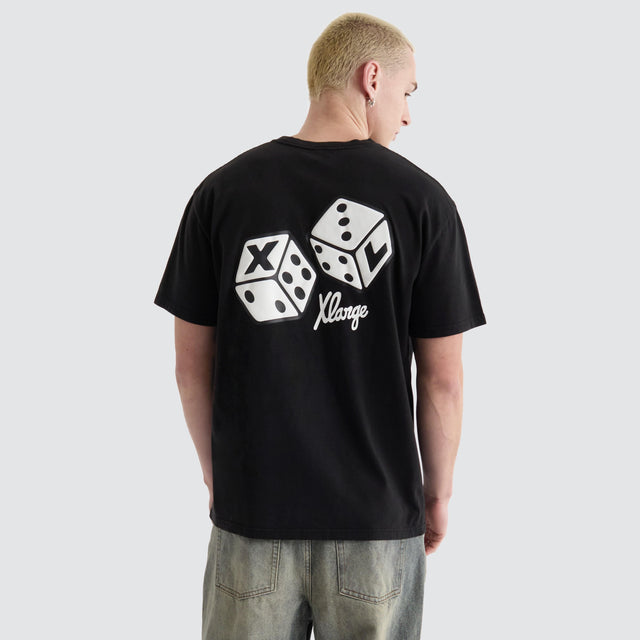 XLarge XL Dice Tee Pigment Black