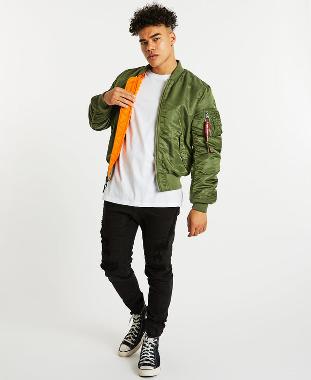 MA-1 – Neverland Green Store Slim Jacket Sage Fit/European Fit