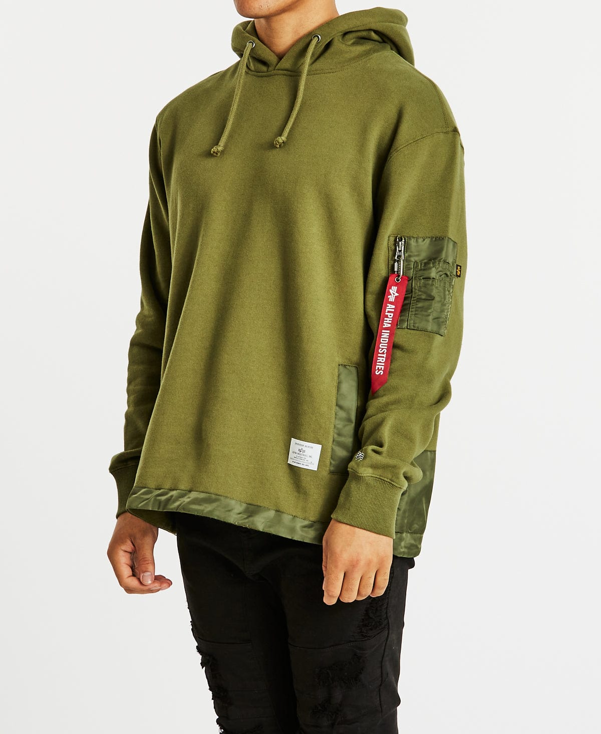 Alpha industries cheap hoodie olive