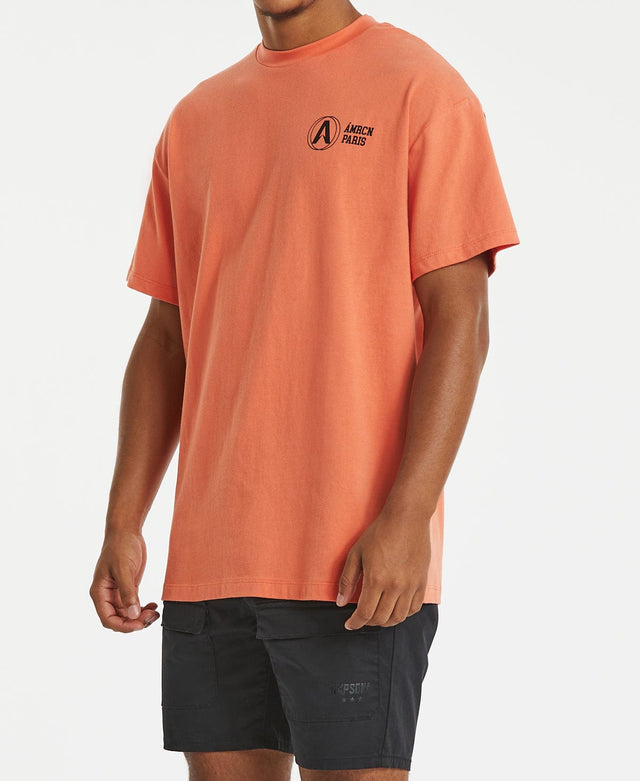 Americain A-Game Oversized T-Shirt Coral