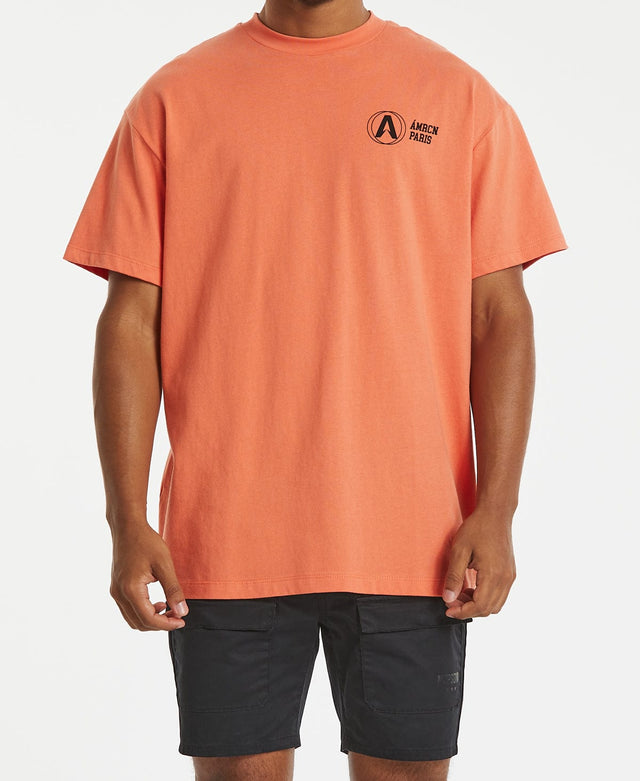 Americain A-Game Oversized T-Shirt Coral