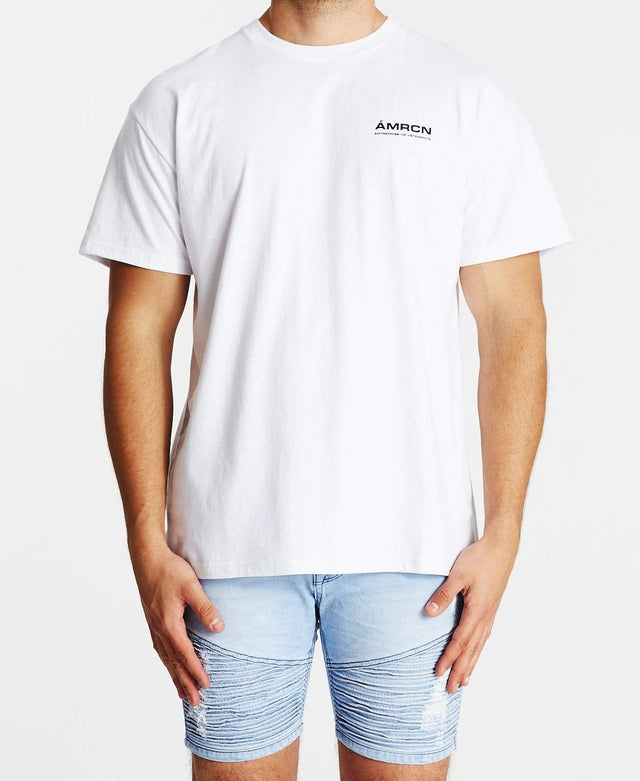 Americain Fievre Oversized T-Shirt White