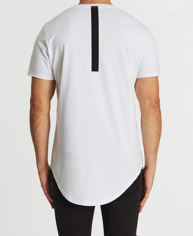 Americain Glacial Dual Curved T-Shirt White