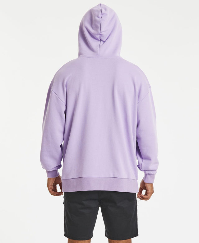 Americain Heartless Relaxed Hooded Jumper Lilac