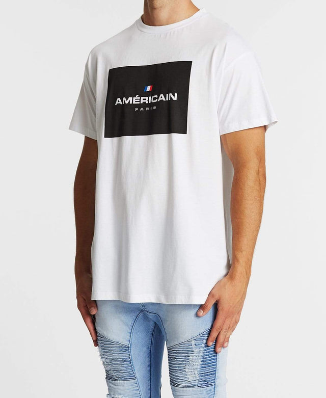 Americain La Fin Oversized T-Shirt White