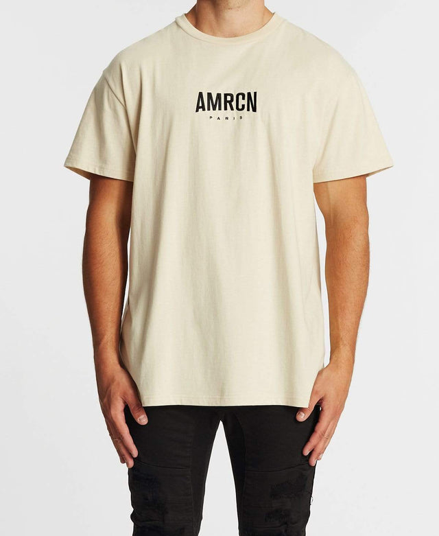 Americain Premier Oversized T-Shirt Sand