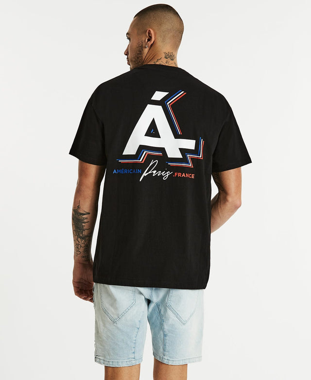Americain Pttson Oversized T-Shirt Jet Black