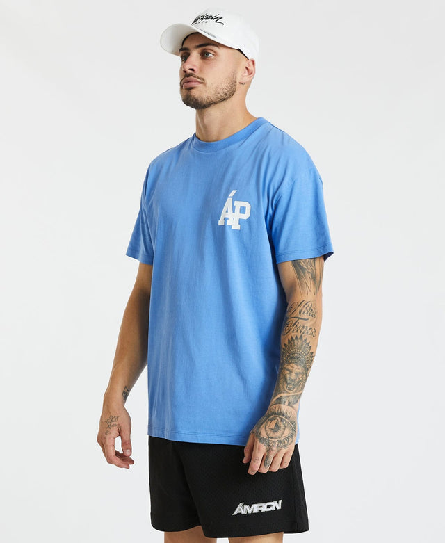 Americain Sussex Oversized T-Shirt Provence Blue