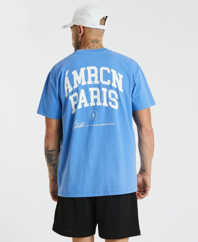 Americain Sussex Oversized T-Shirt Provence Blue