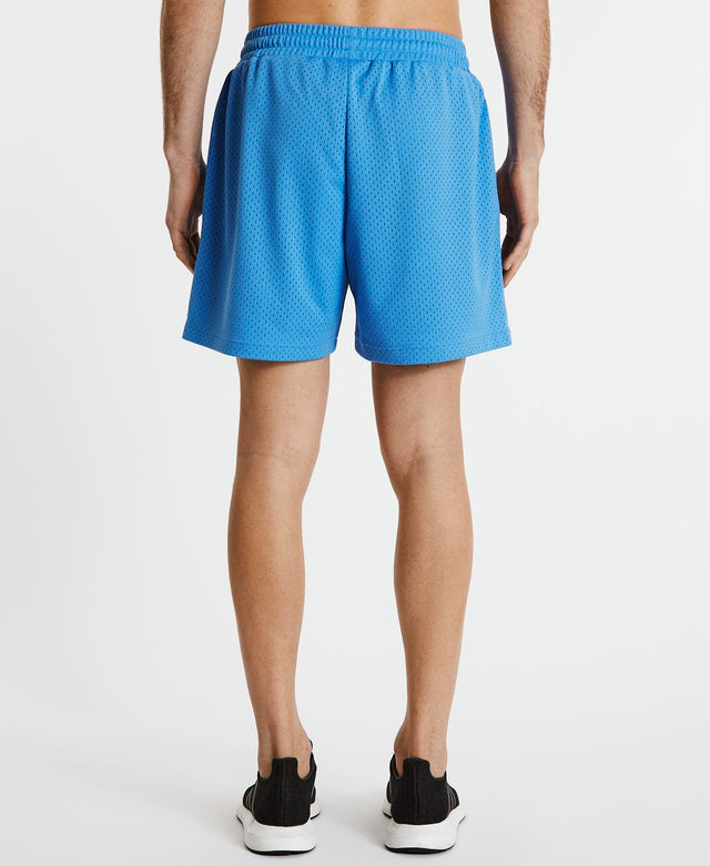 Americain Zone Warm Up Shorts Bleached Blue