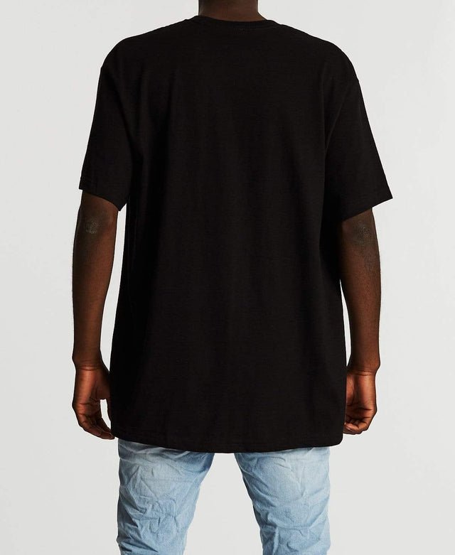 Brixton Alpha Thread Standard T-Shirt Black/Grey