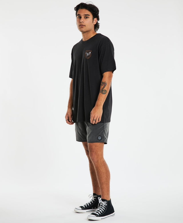 Brixton Atwood Relaxed T-Shirt Black