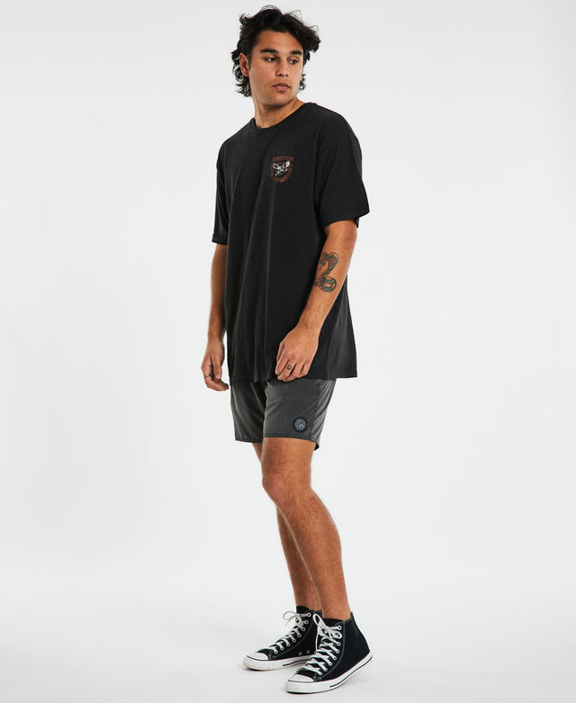 Brixton Atwood Relaxed T-Shirt Black