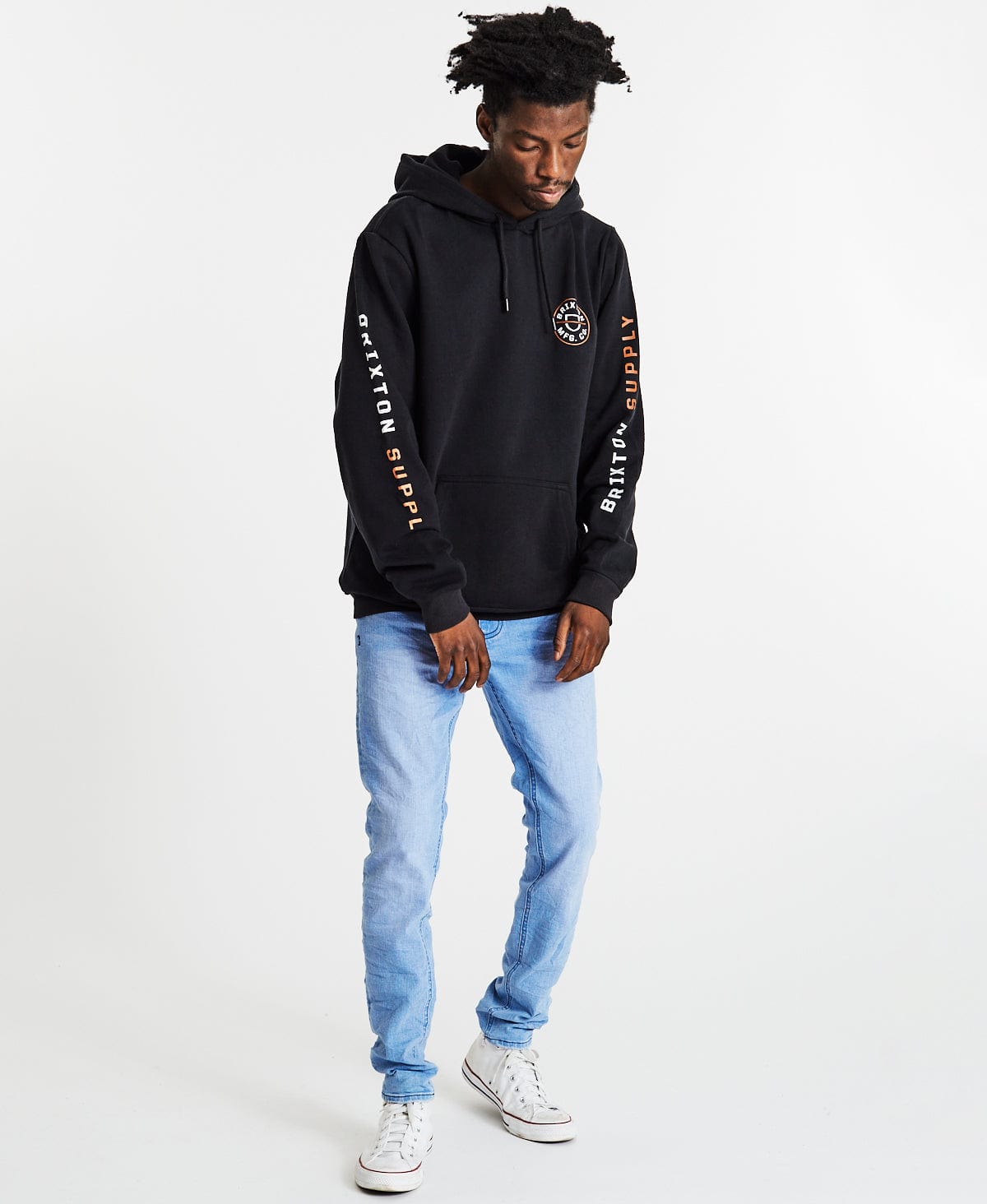 Brixton 2025 hoodie black