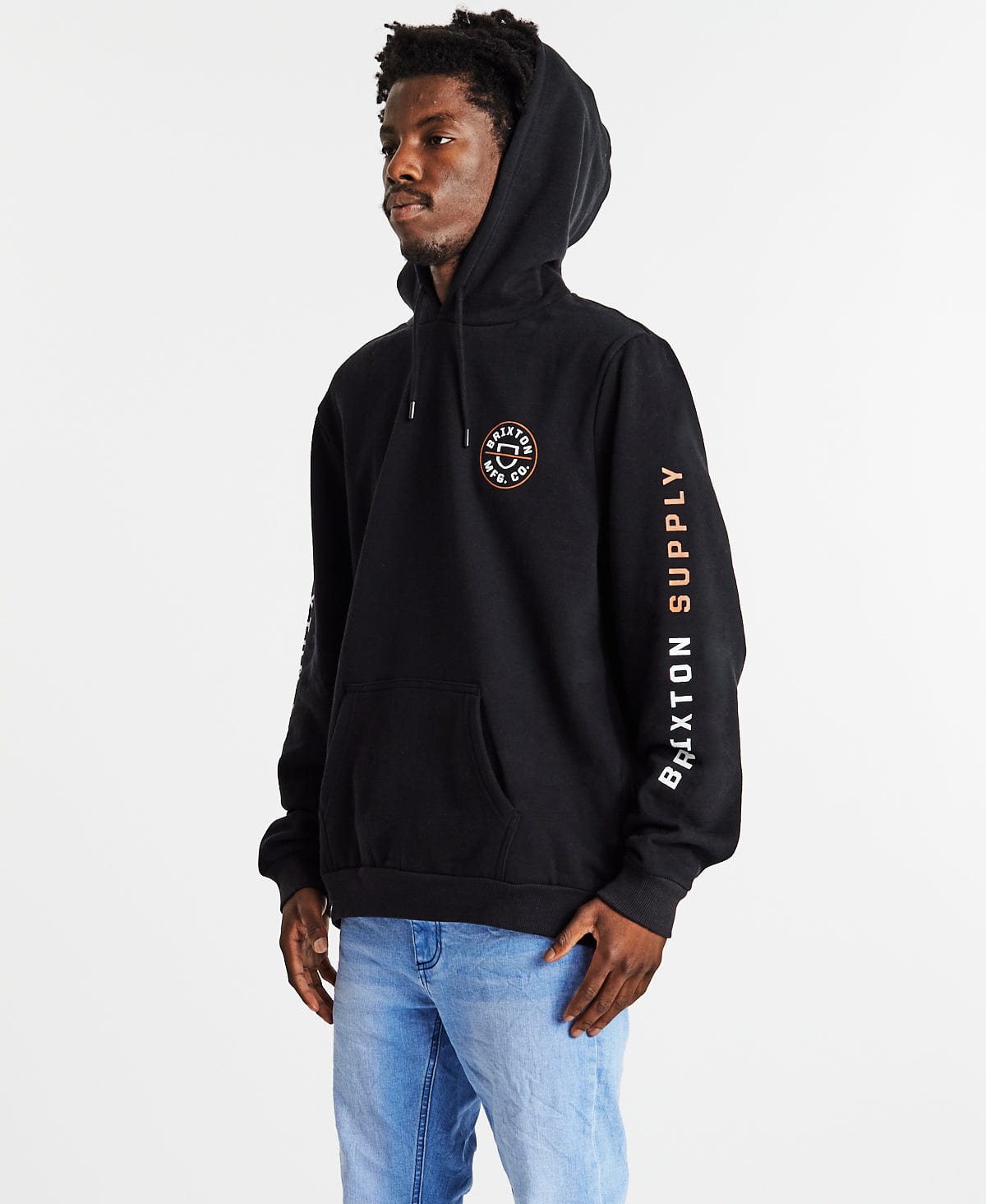 Brixton 2024 hoodie black