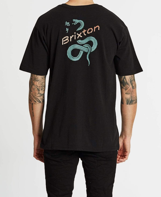 Brixton Mamba T-Shirt Washed Black