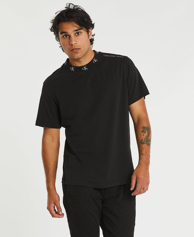 Calvin Klein logo t-shirt in black
