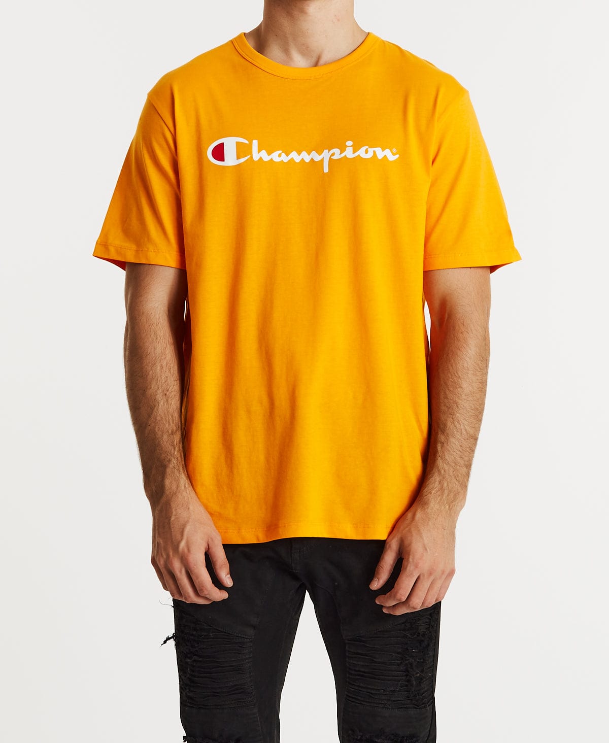 Champion short hotsell sleeve t shirt