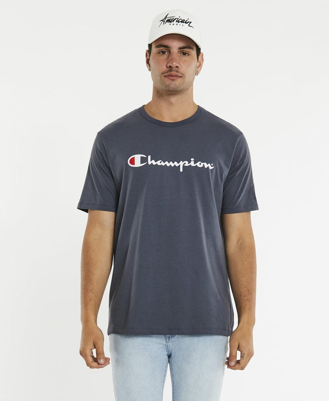 Champion Champion Script T-Shirt Chimney