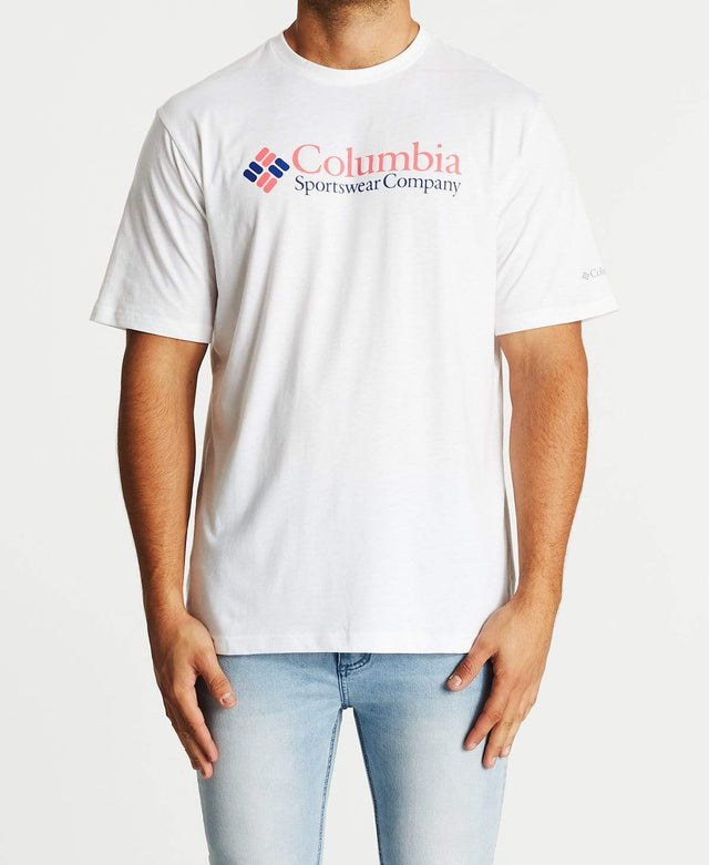 Columbia CSC Basic Logo T-Shirt White