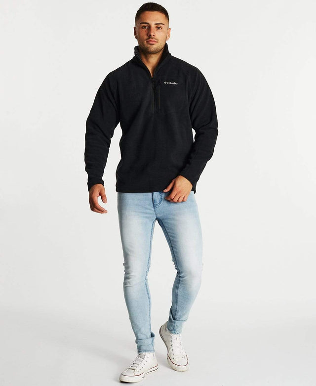 Fast Trek III Half Zip Fleece Jumper Black – Neverland Store