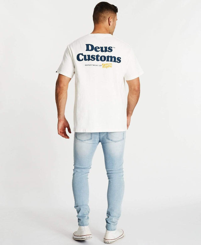 Deus Ex Machina Physics T-Shirt Vintage White