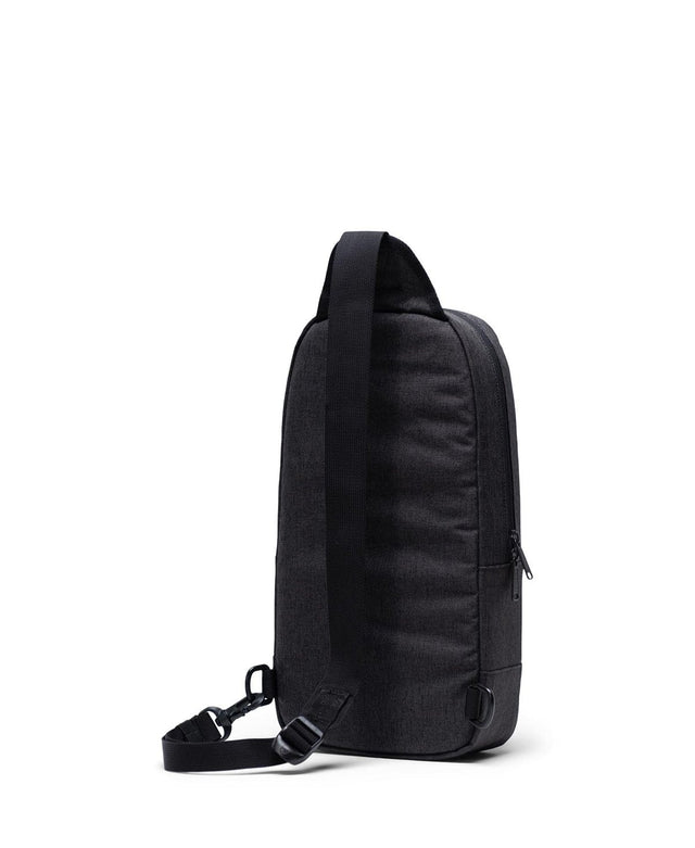 Herschel Heritage Shoulder Bag Black Crosshatch