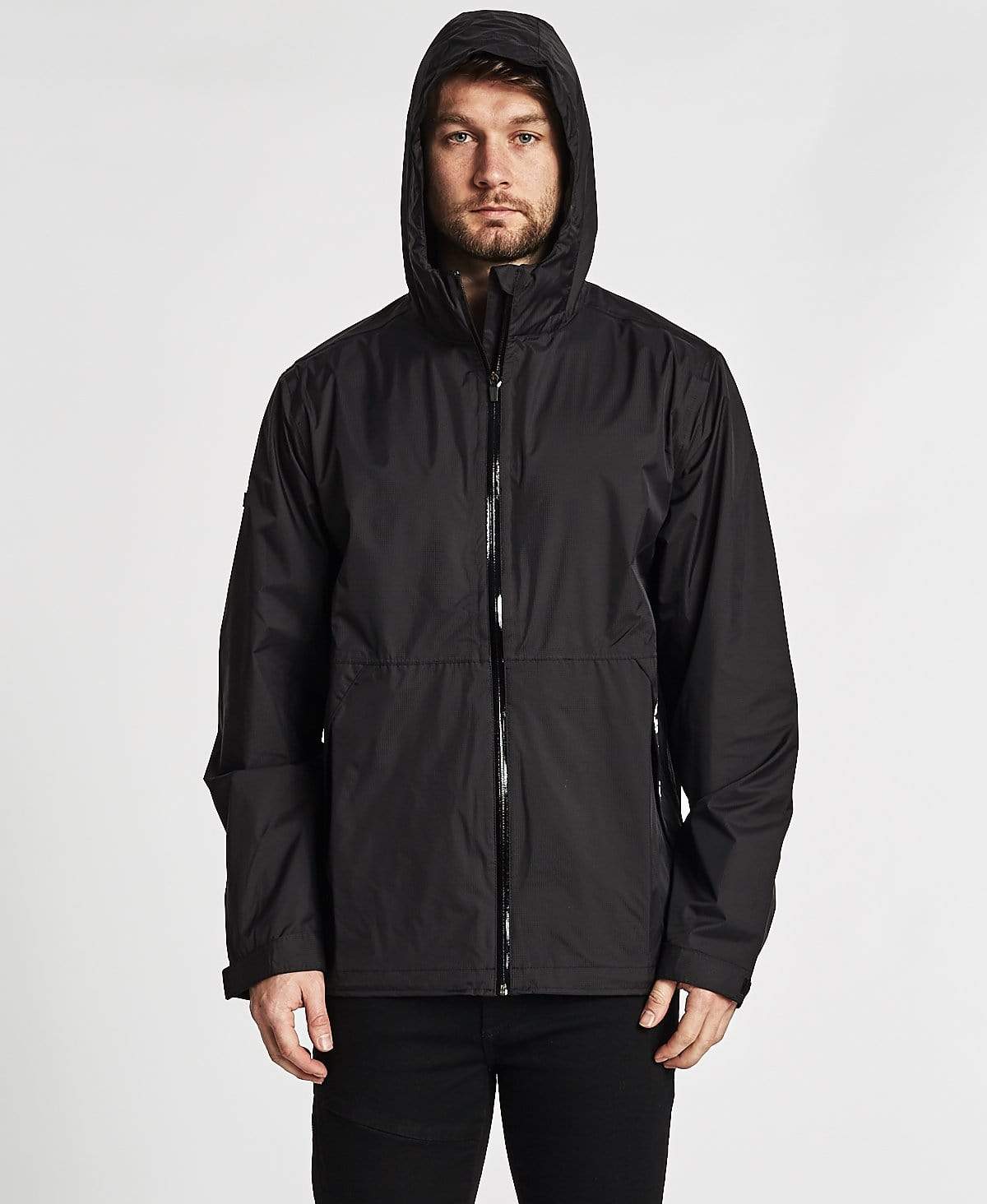 Huffer rain deals shell jacket