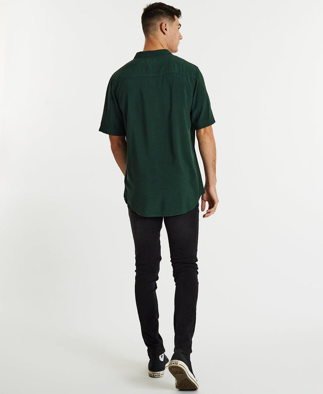 Inventory Oxford Relaxed Short Sleeve Shirt Pigment Sycamore