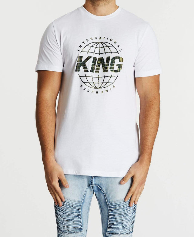 King Apparel Bethnal T-Shirt White