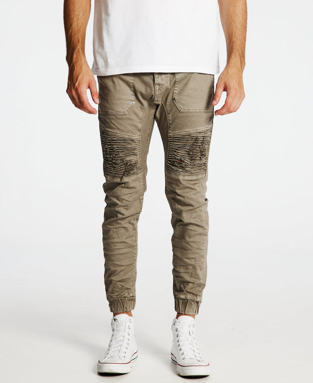 Kiss Chacey Carter Denim Jogger Brindle