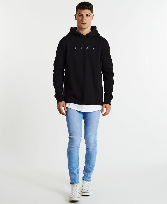 Kiss Chacey Critical Layered Hoodie Jet Black