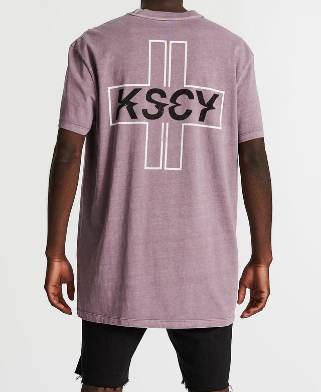 Kiss Chacey Devolution Relaxed T-Shirt Pigment Lilac