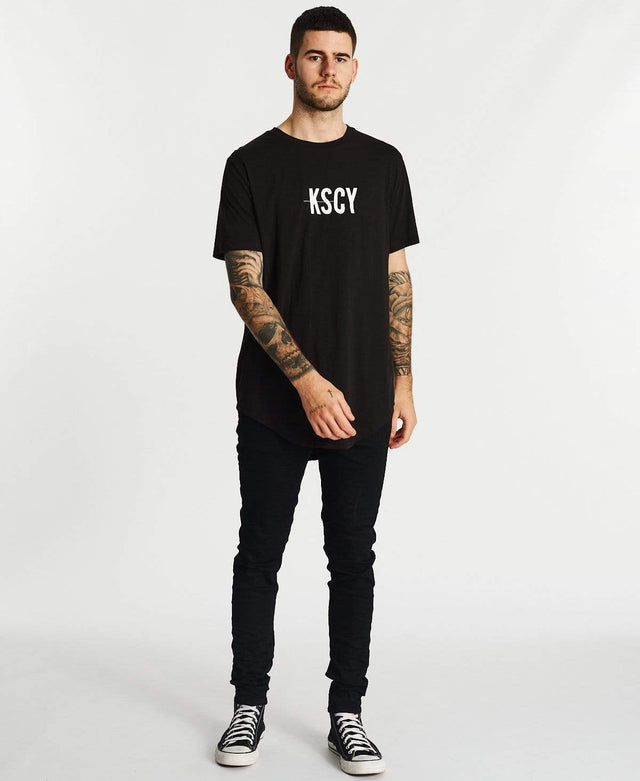 Kiss Chacey Discovery Dual Curved T-Shirt Jet Black