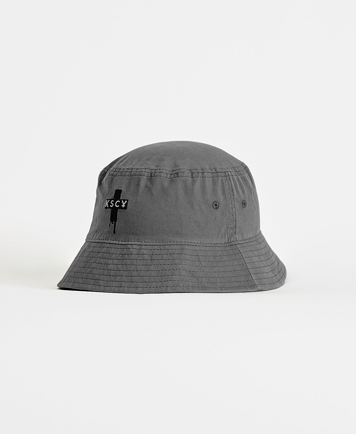 Drip Bucket Hat Slate Grey Neverland Store
