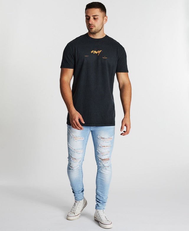 Kiss Chacey Dusk Relaxed T-Shirt Pigment Black