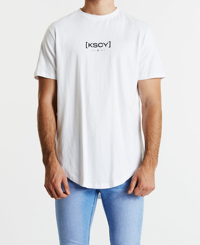 Kiss Chacey Final Dual Curved T-Shirt White