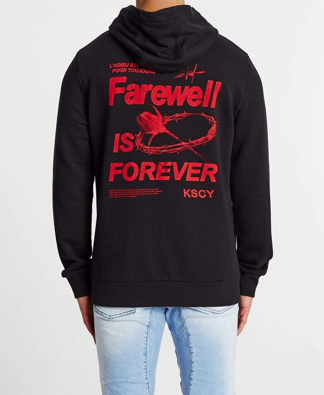 Kiss Chacey Forever Relaxed Hoodie Jet Black