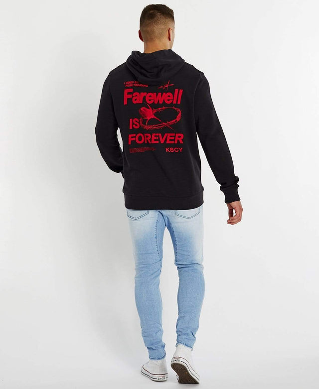 Kiss Chacey Forever Relaxed Hoodie Jet Black