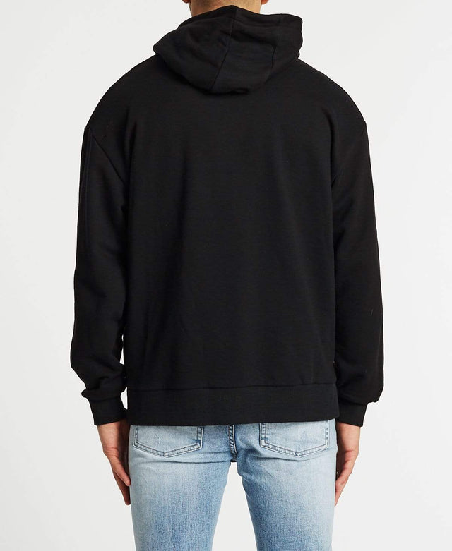 Kiss Chacey Foster Relaxed Fit Hoodie Jet Black