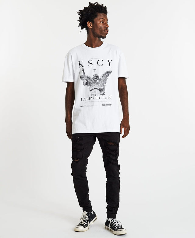Kiss Chacey Glory Relaxed T-Shirt White