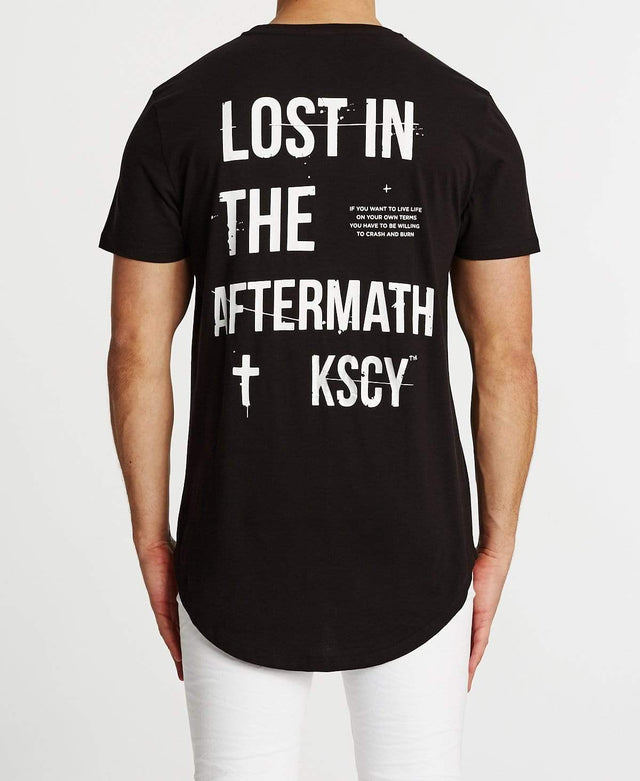 Kiss Chacey Hiatus Dual Curved T-Shirt Jet Black