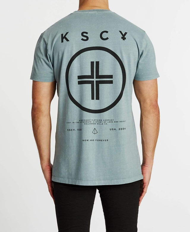 Kiss Chacey Hollywood Relaxed T-Shirt Mineral Grey