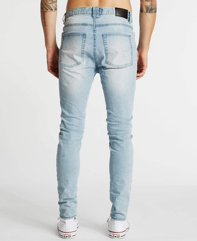 Kiss Chacey K1 Skinny Fit Jeans Destroyed Defiance Blue