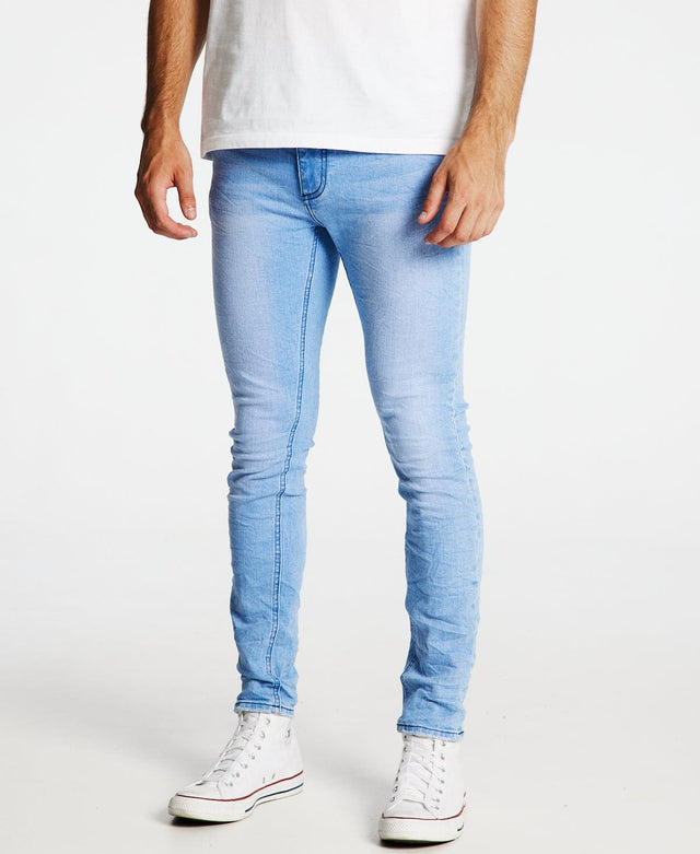 Kiss Chacey K1 Super Skinny Fit Jean Crystal Blue