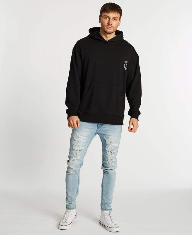Kiss Chacey L.Y.F.D Relaxed Hoodie Jet Black