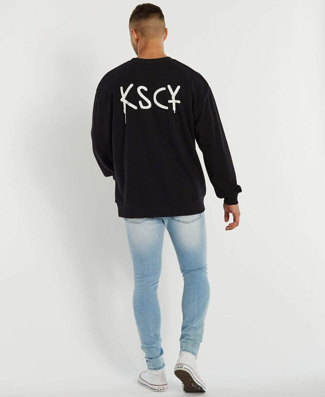 Kiss Chacey Midnight Relaxed Jumper Jet Black