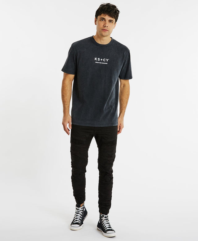 Kiss Chacey Midway Relaxed T-Shirt Mineral Black Black