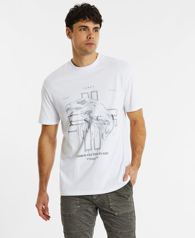 Kiss Chacey Morena Relaxed T-Shirt White